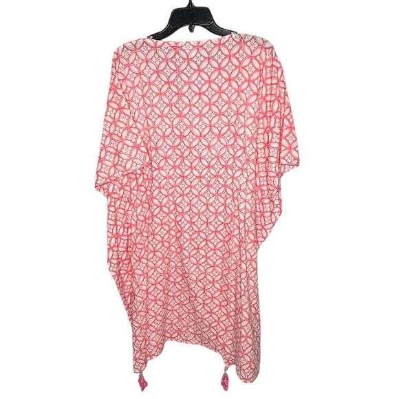 Pax Philomena Nina Pink Short 100% Cotton Trendy Barbie Kaftan Size One Size - Picture 3 of 9